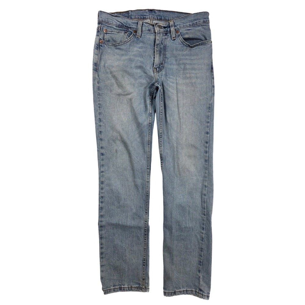 Levi's 511 Slim Fit Light Wash Tapered‎ Leg Denim Jeans Men's Size 31x30